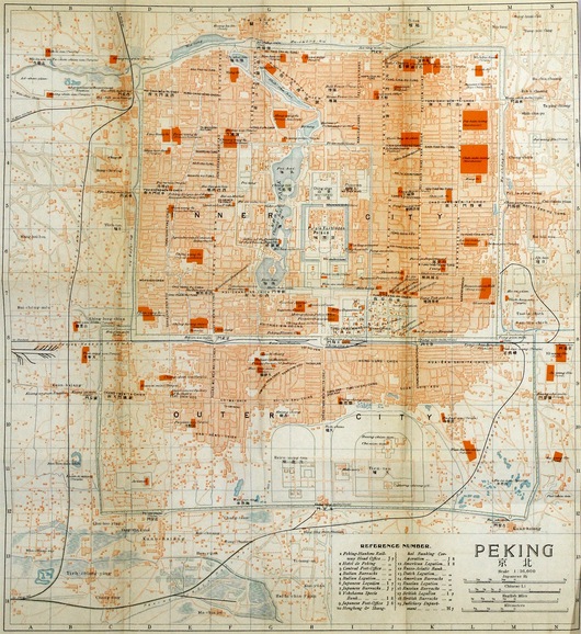 Peking map