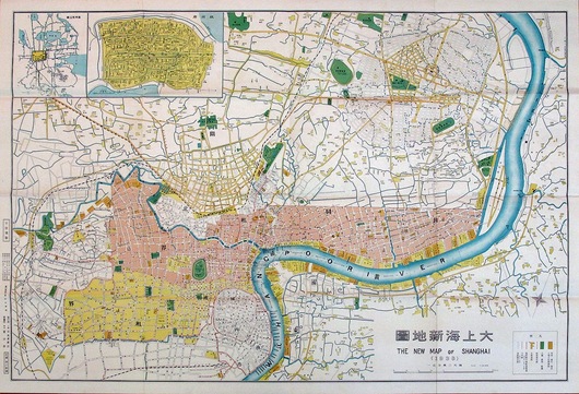 Shanghai map 1938