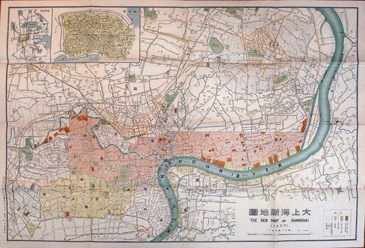 Shanghai map 1937