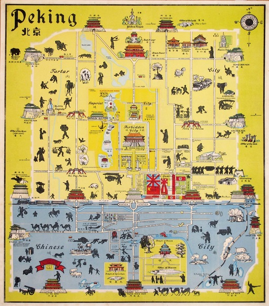 A Pictorial Map of Peiping