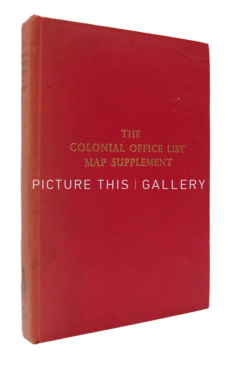 Picture This | The Colonial Office List -- Map Supplement