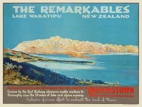 The Remarkables - New Zealand (Reproduction)