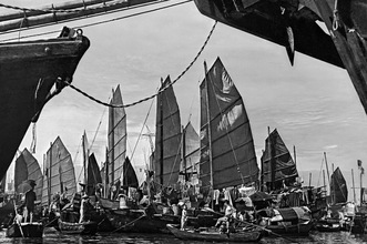 Fishing Boats at Castle Peak Bay