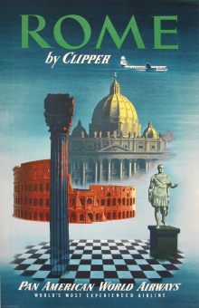 Rome by Clipper - Pan American World Airways