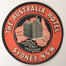 The Australia Hotel, Sydney